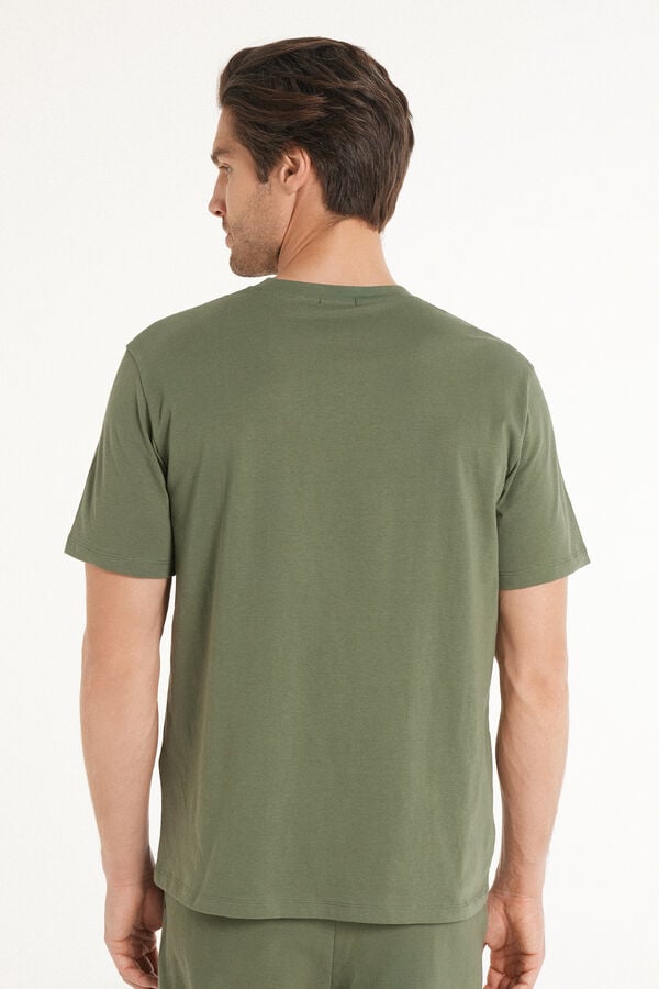 Basic Relaxed-Fit Cotton T-Shirt  