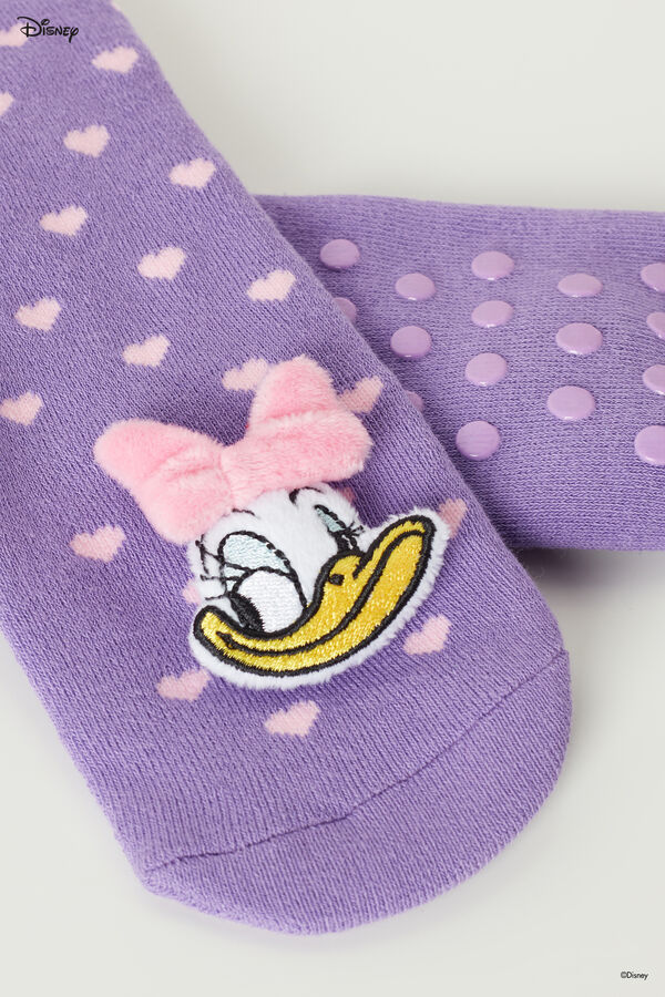 Disney Appliqué Non-Slip Socks  