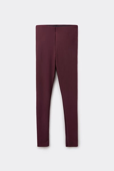 Leggings brilhantes em microfibra