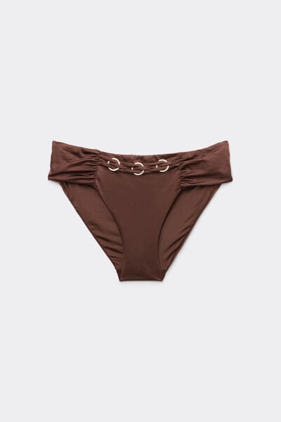 Hoher Bikinislip Royal Essence Braun