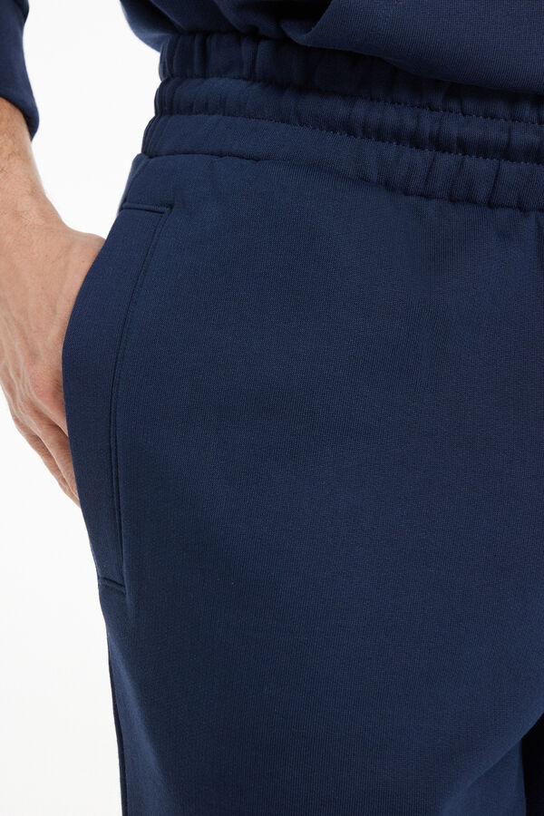 Thick Fleece Trousers with Pockets  