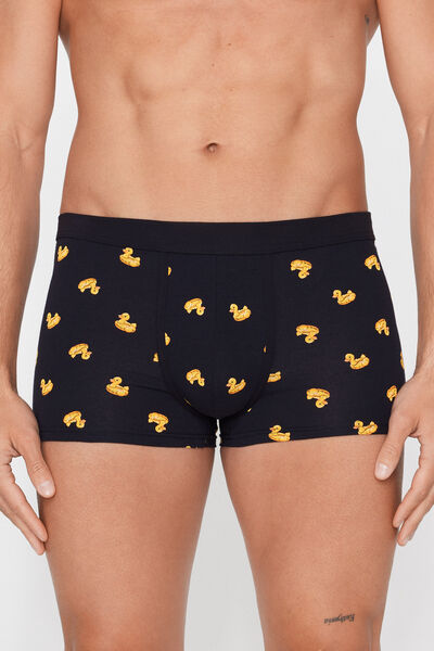 Printed Stretch Cotton Boxers