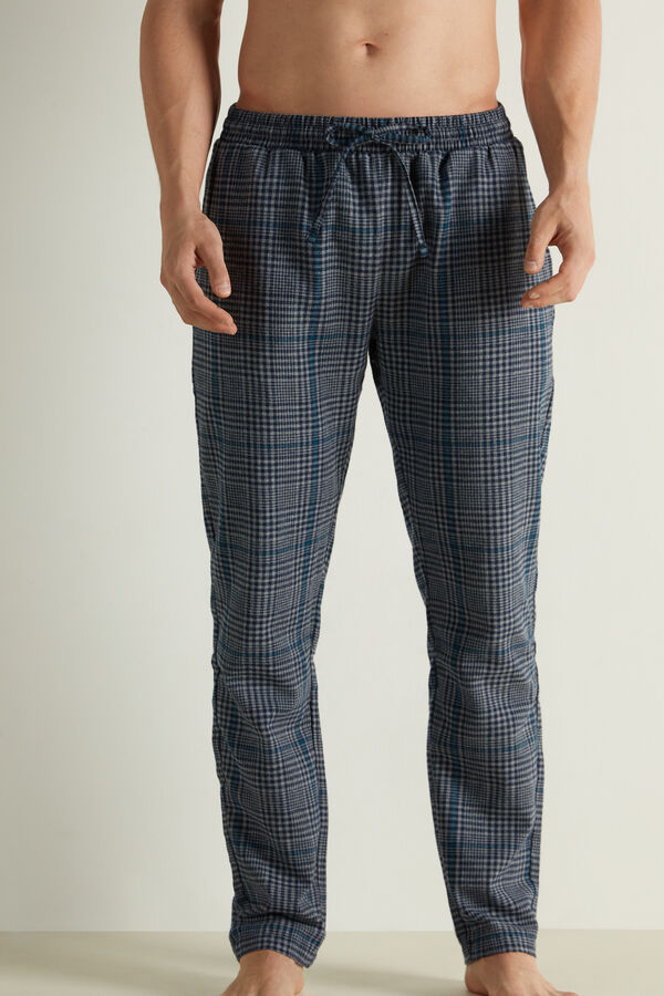 Lange Flanellhose  
