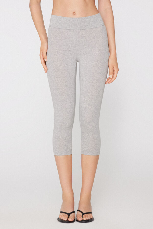 Organic Cotton Capri Leggings  