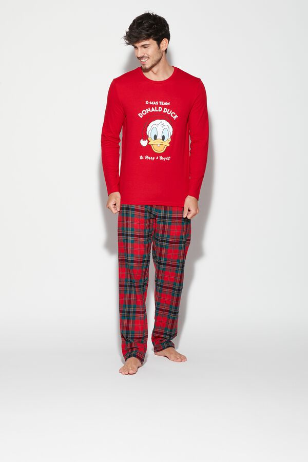 Men S Long Donald Duck Pyjamas Tezenis