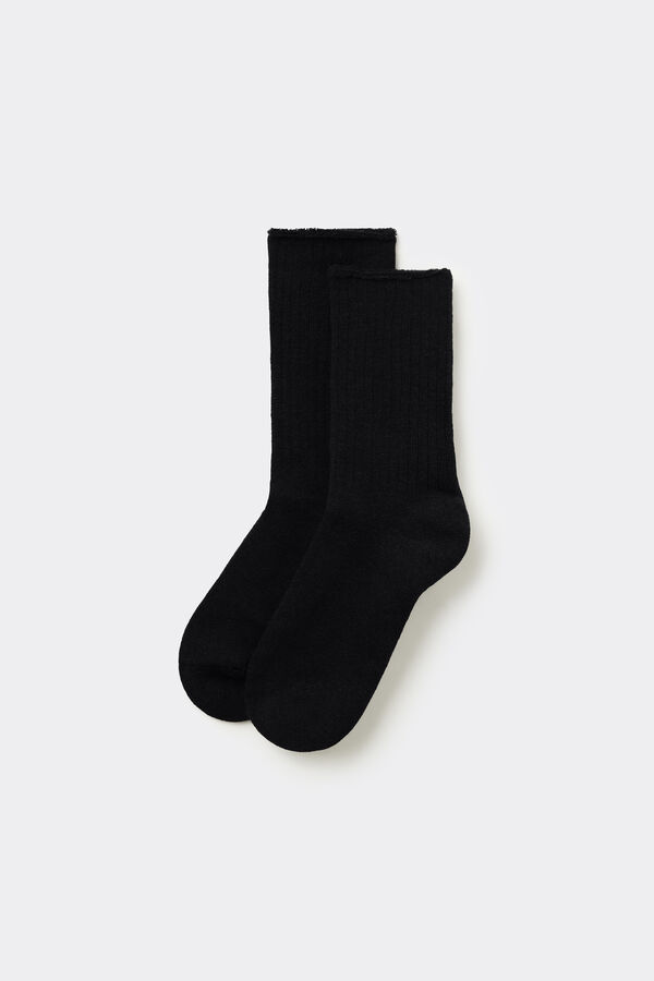 Chaussettes Courtes Coton &Eacute;pais Femme  