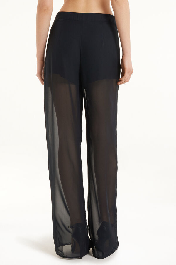 Chiffon Palazzo Trousers  