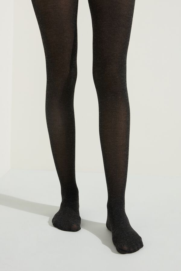 Collant Coprente con Cashmere  