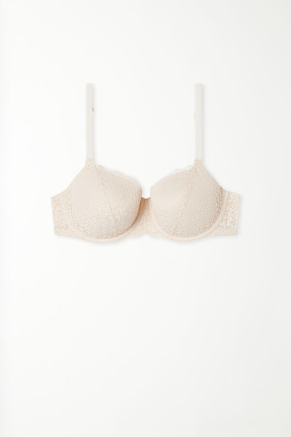 Prague Full Cover Recycled Lace Balconette Bra  