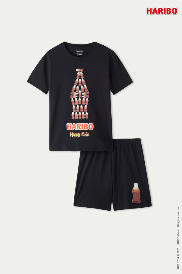 Короткая Хлопковая Пижама с Принтом Cola Haribo для Мальчиков  