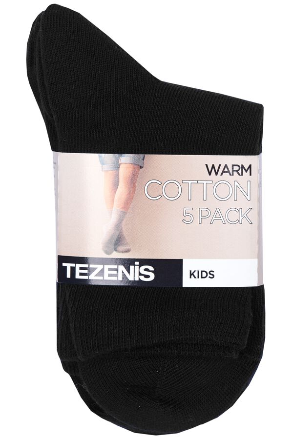 5er-Pack Kurze Socken aus warmer Baumwolle  