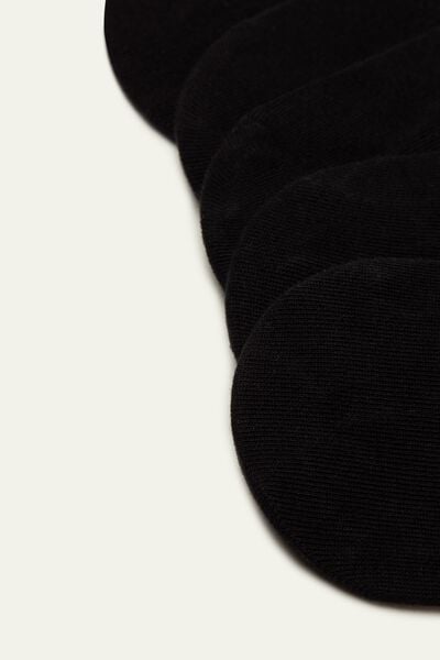 5 Paires de Chaussettes Invisibles en Coton