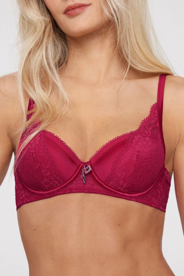 Wien Secret Love Slightly Padded Balconette Bra  
