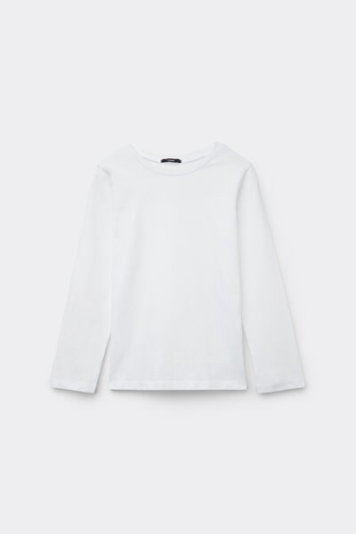 Unisex Kids&rsquo; Basic Long-Sleeved Cotton Top