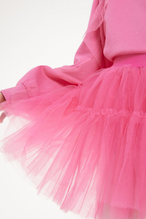 Mini-jupe Ballerine en Tulle Fille  