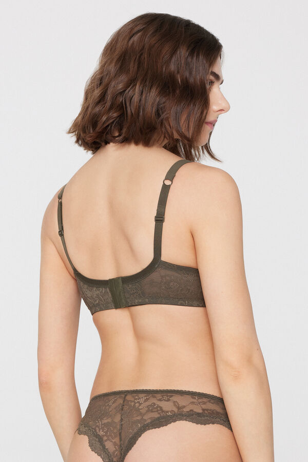 Soutien-gorge Balconnet Dentelle Recycl&eacute;e Couvrance Maximale Prague  