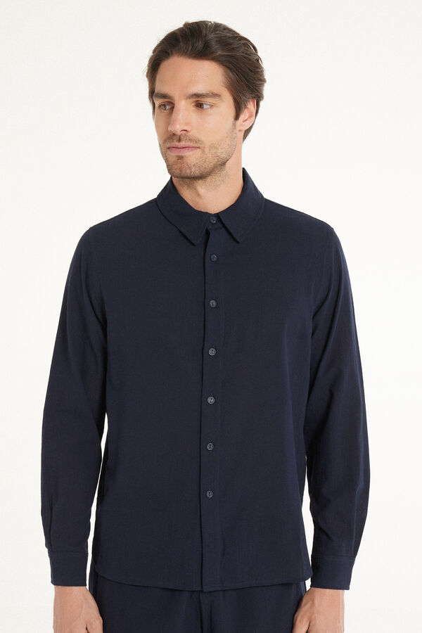 Long Sleeve Shirt in 100% Super Light Cotton  