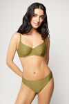 Haut de Bikini Balconnet Sparkling Touch Vert Olive