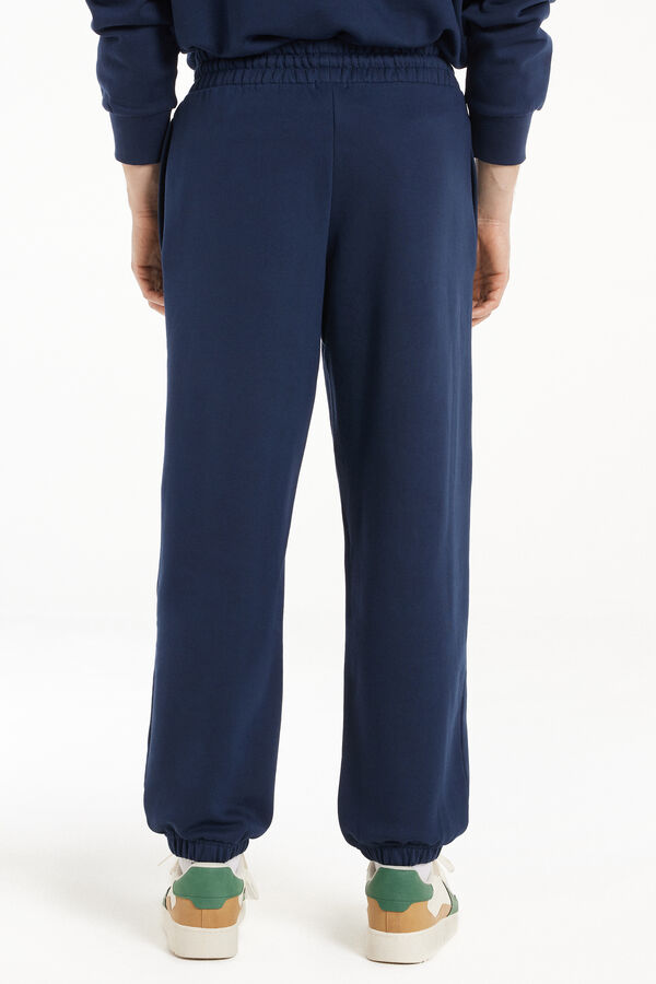 Heavy Fabric Sweatpants with Pockets  