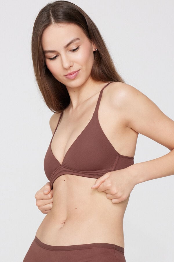 Trojúhelníková Podprsenka Lisbon z Organické Bavlny  