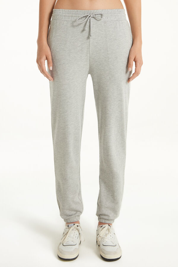 Joggers with Welt Pocket and Drawstring  