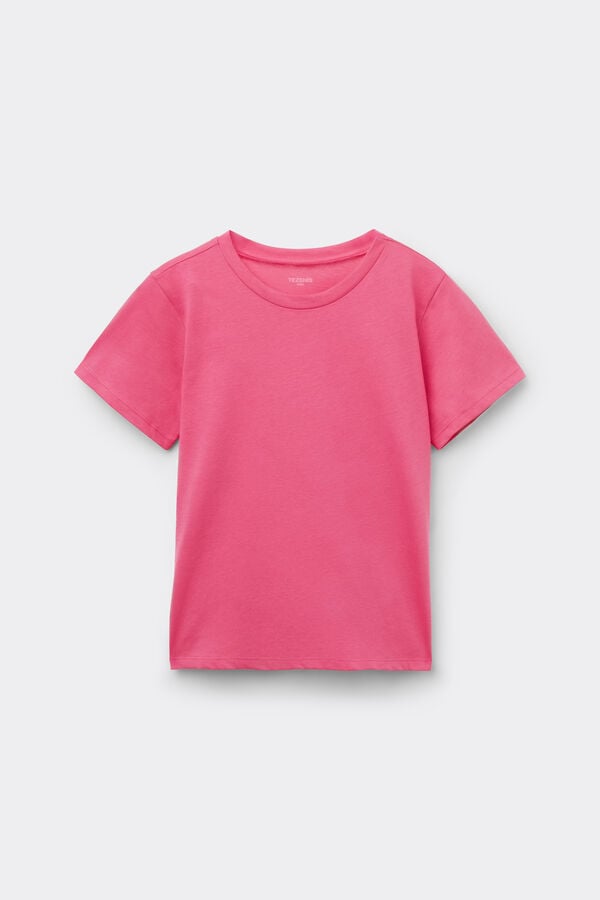 Camiseta manga corta 100% algod&oacute;n para ni&ntilde;o unisex  