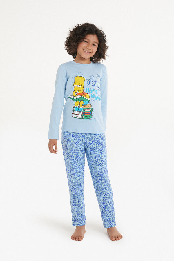 The Simpsons Print Long Pyjamas  