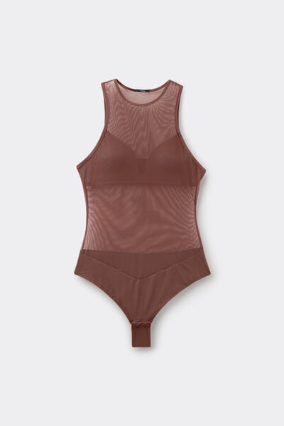 Bodi s Blago Podstavljenim Grudnjakom Essential Tulle