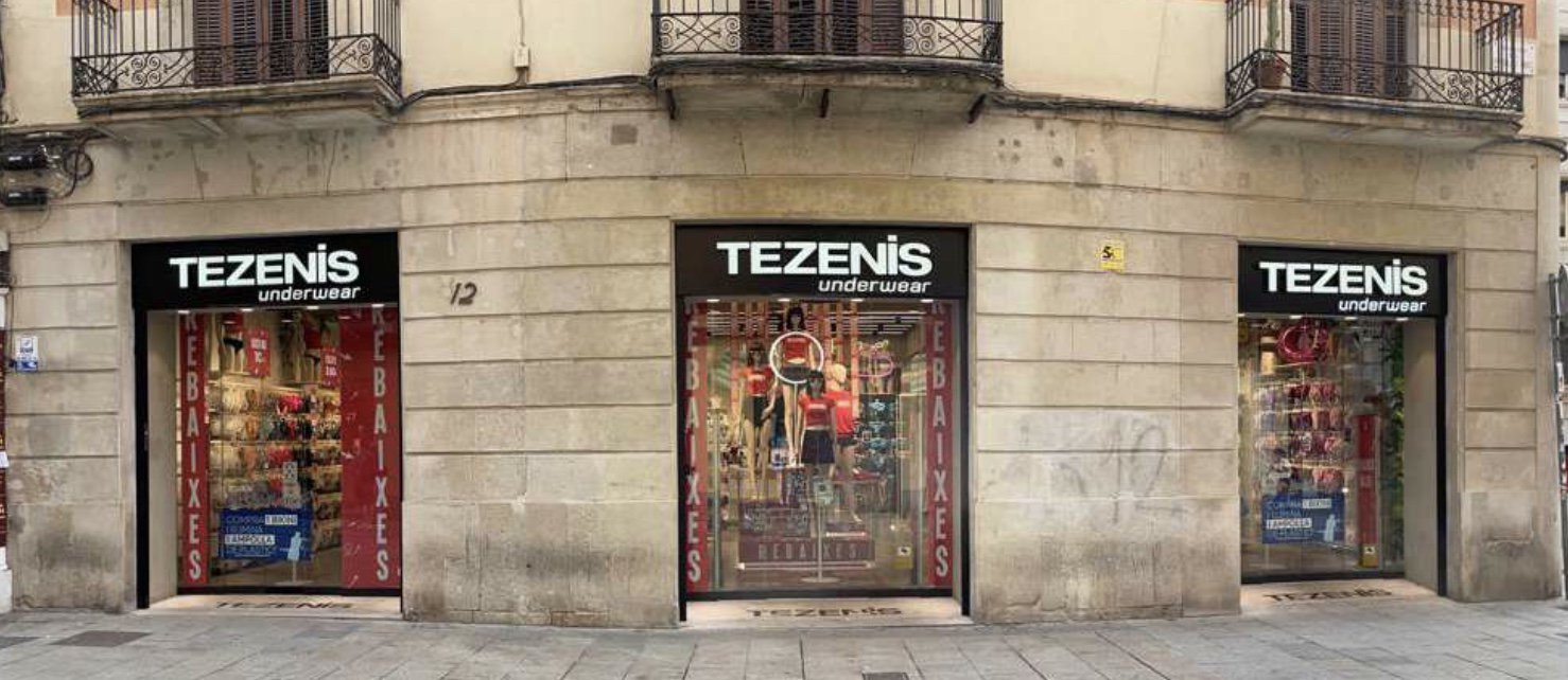 Tezenis BARCELONA PORTAL DE L'ANGEL 12