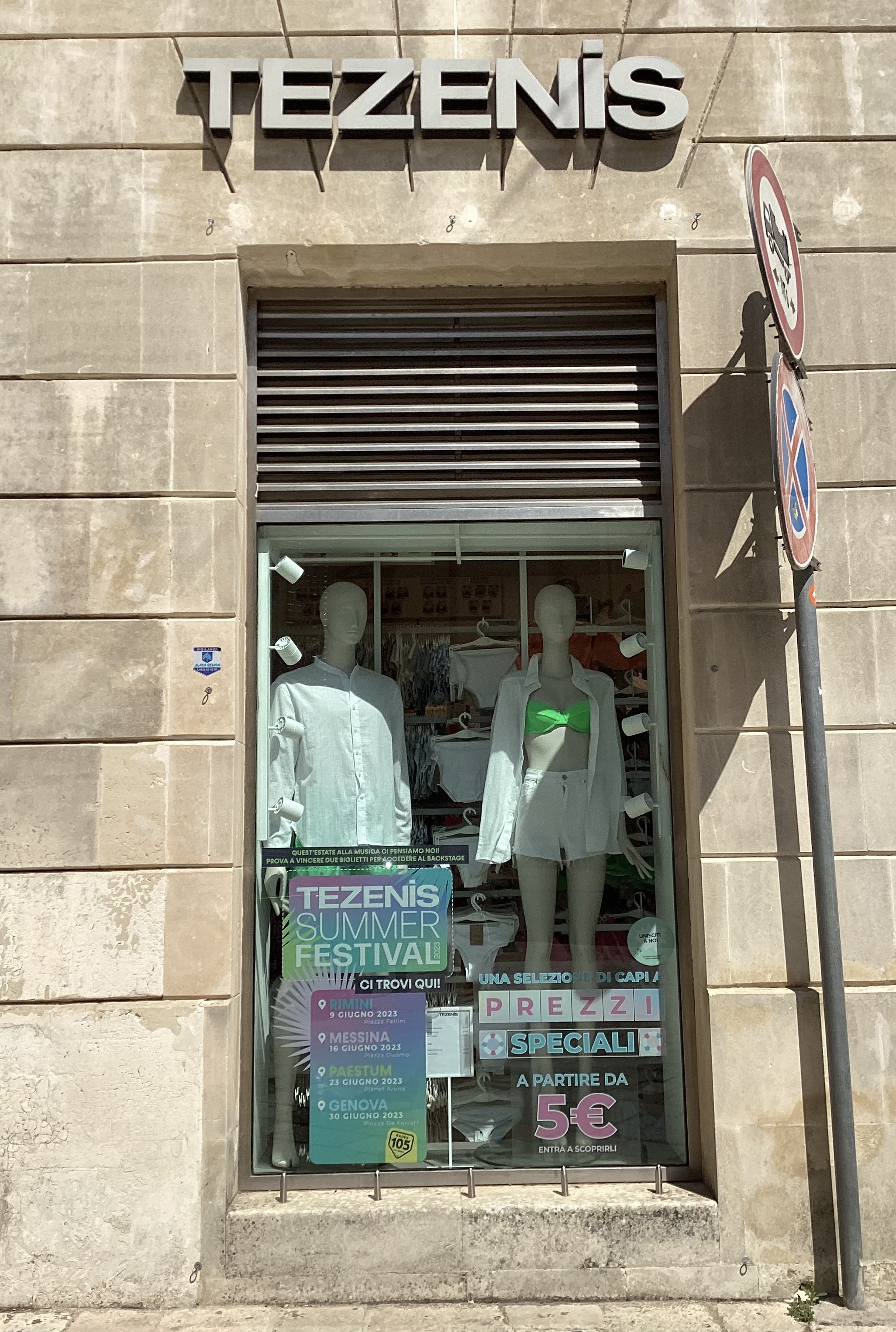 Tezenis MAGLIE VIA TRENTO E TRIESTE