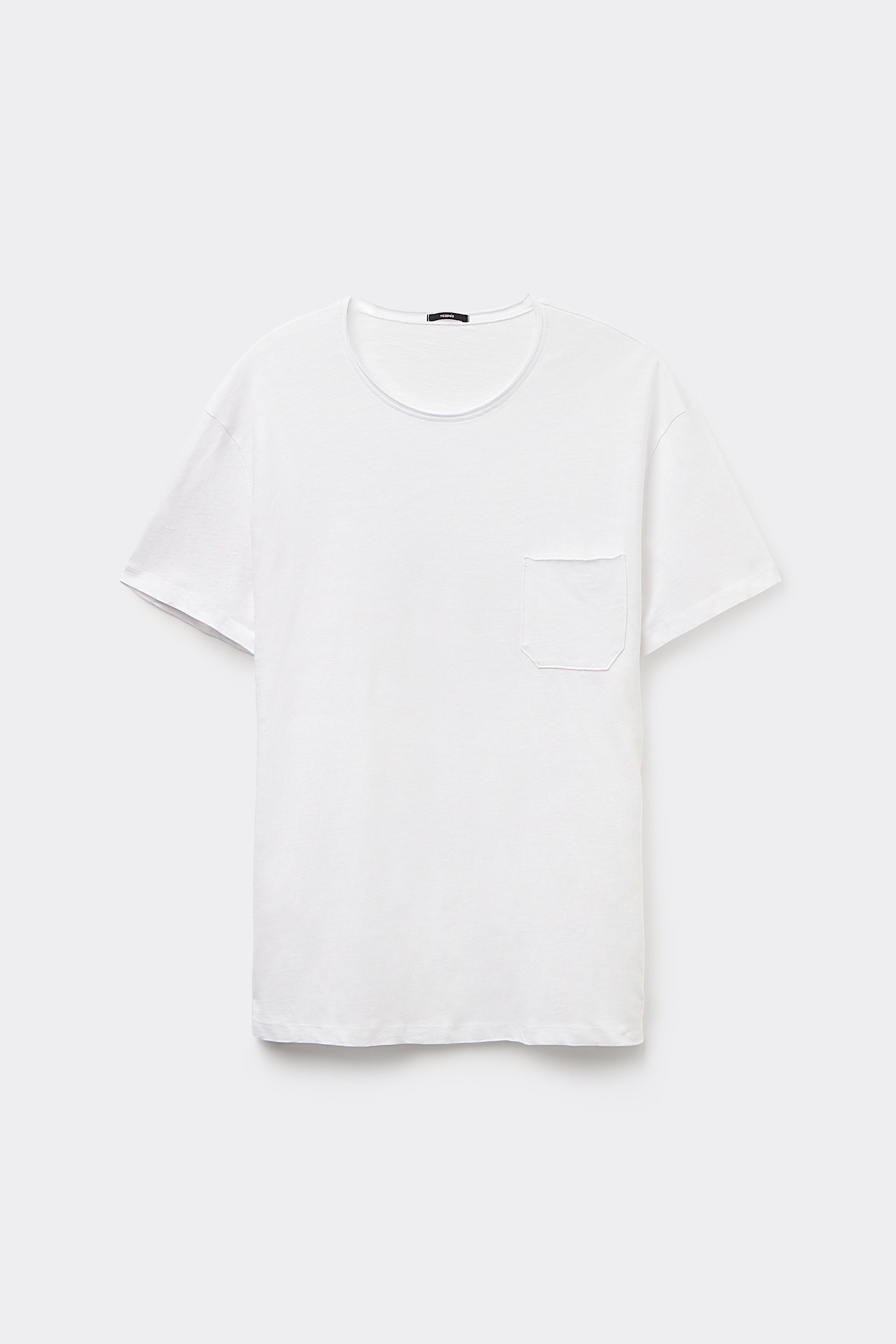 Cotton T-Shirt with Breast Pocket