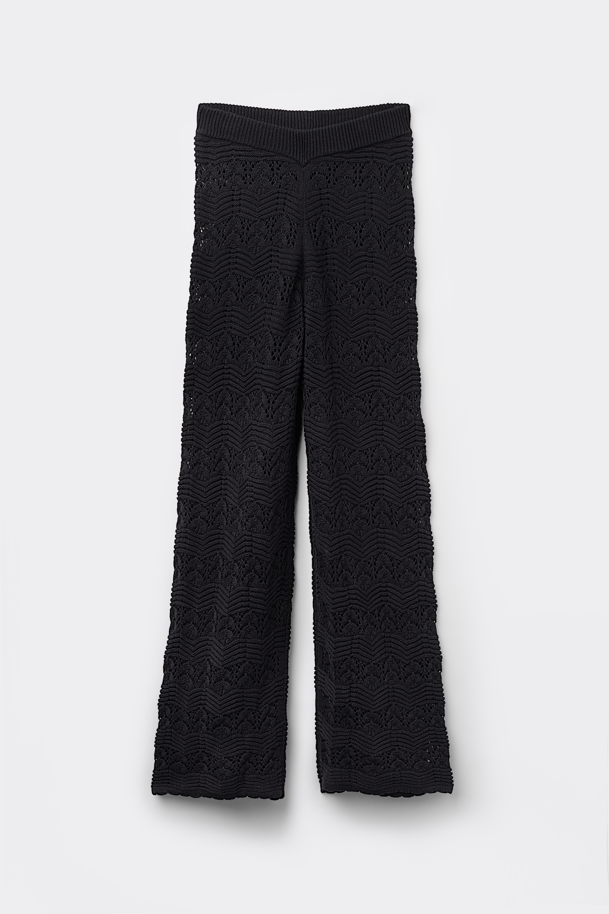 Full length 100% Crochet Cotton Pants