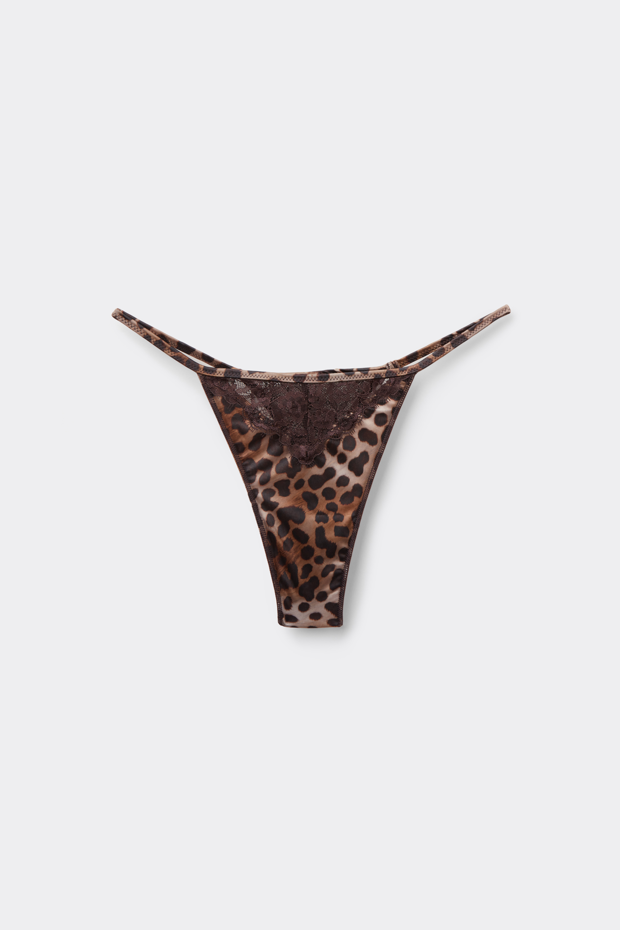 Classy Animal Print String Thong