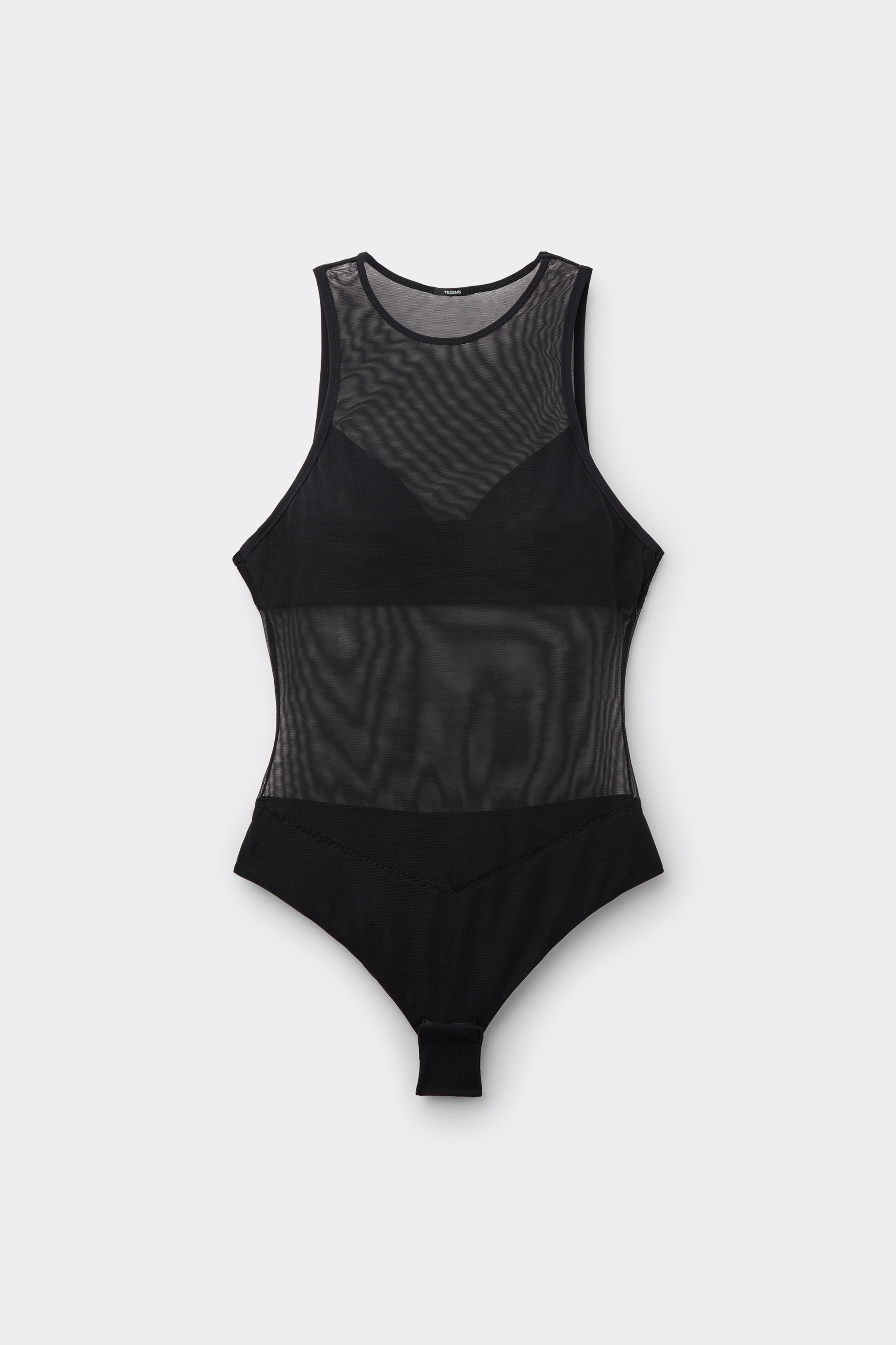 Боді із Чашками на Тонкому Ущільнювачі Essential Tulle