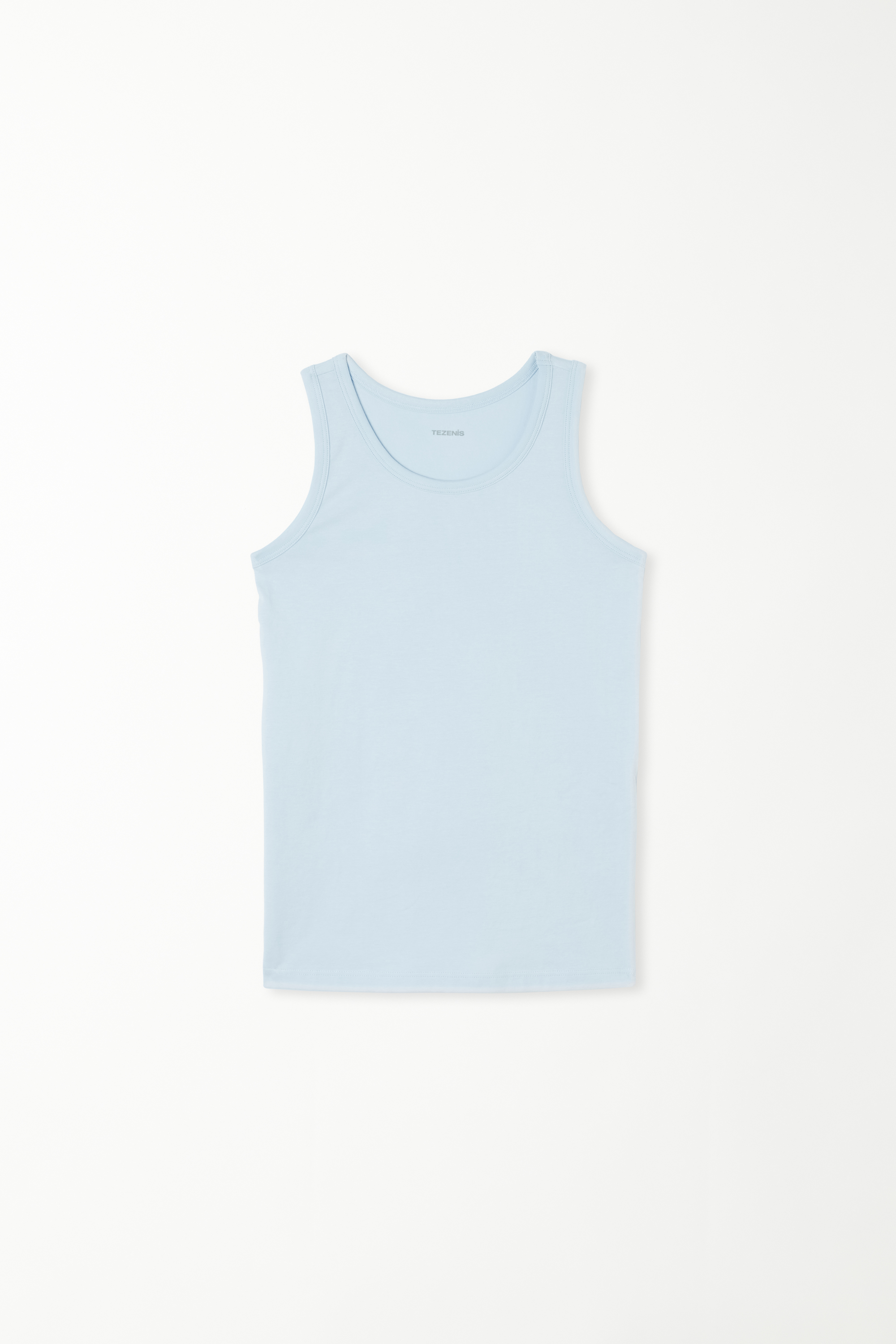 Unisex Kids' Basic Cotton Camisole with Wide Shoulder Straps