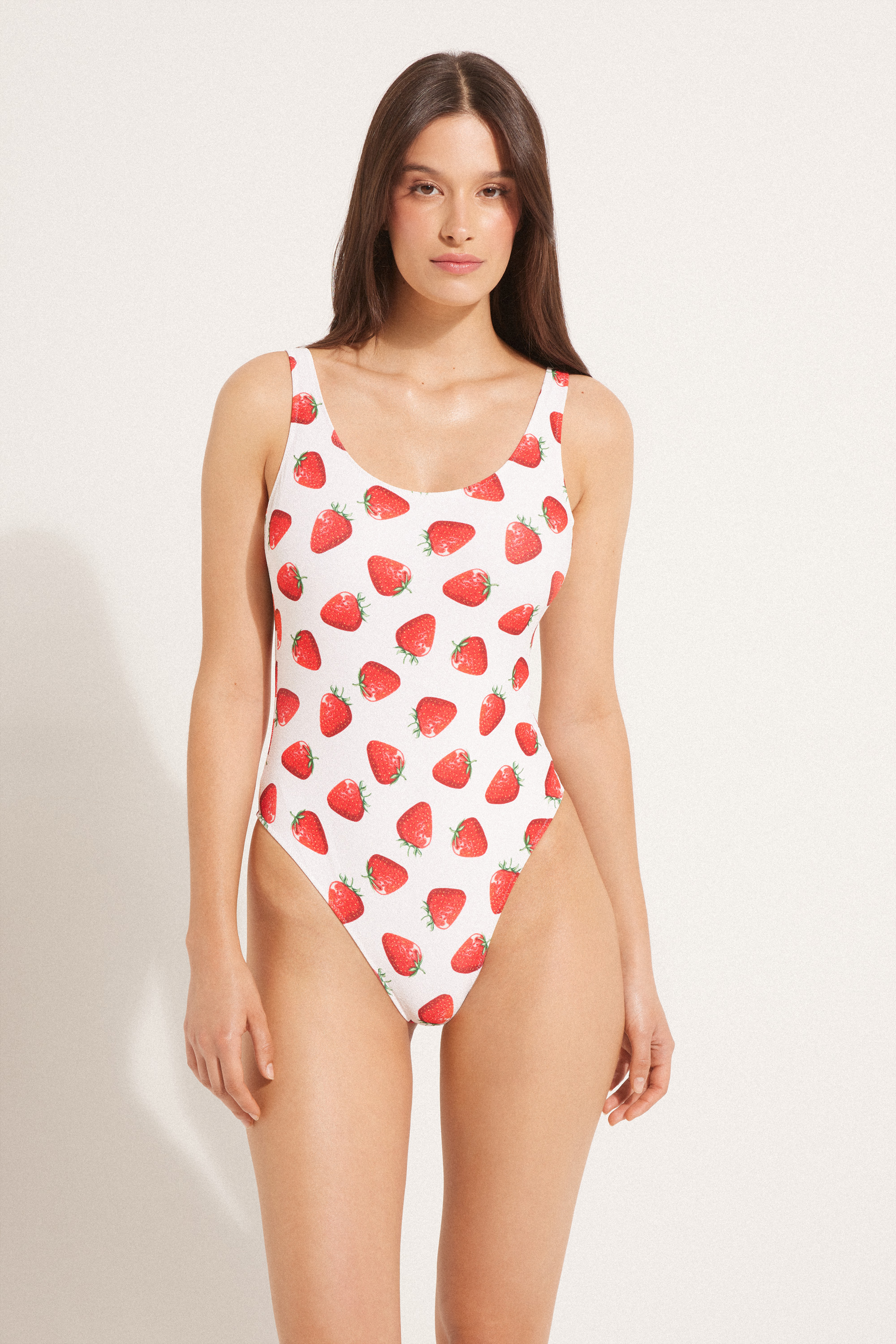 Strawberry One-Piece Swimsuit