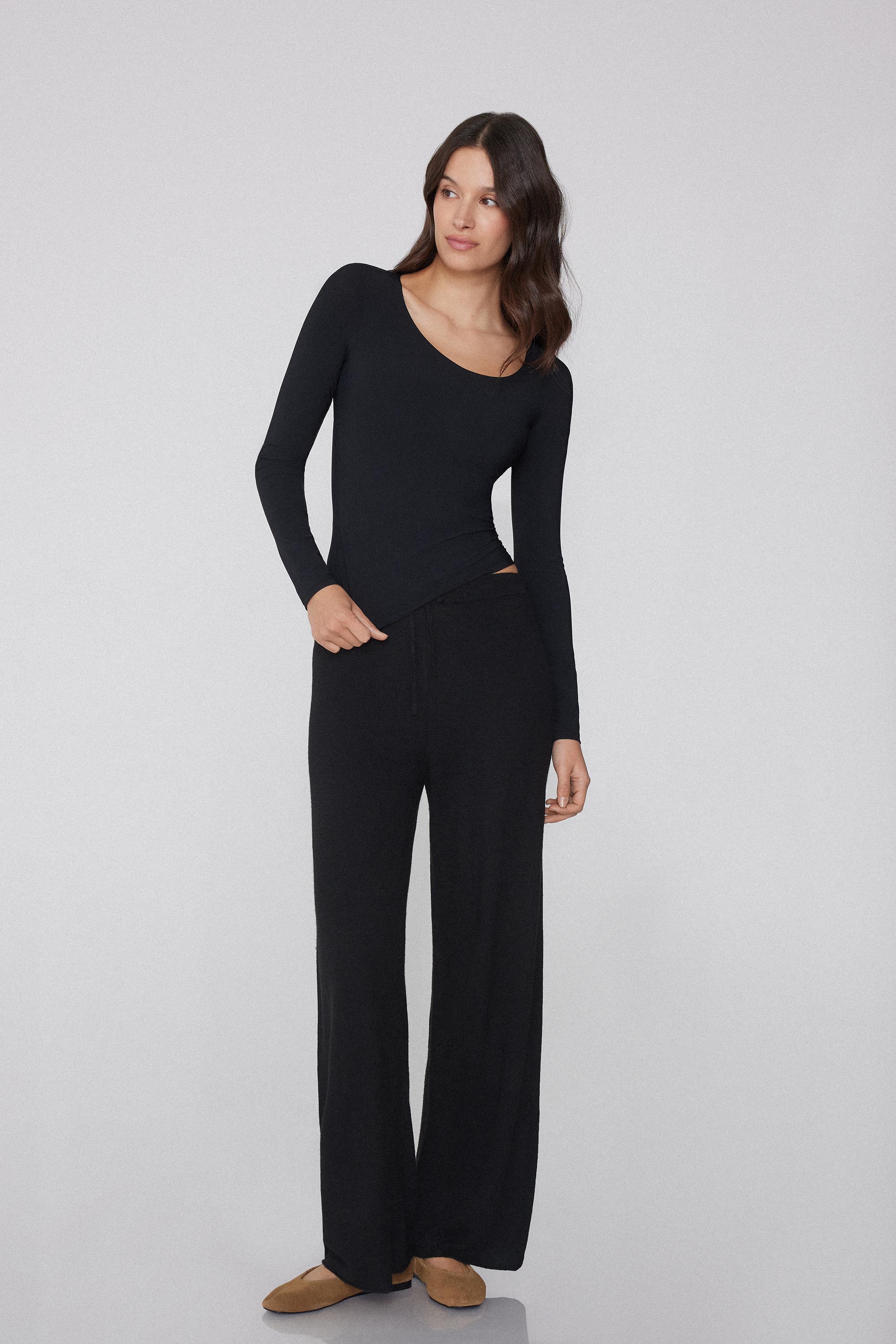 Camisola Manga Comprida Natural Lifting 2 em 1