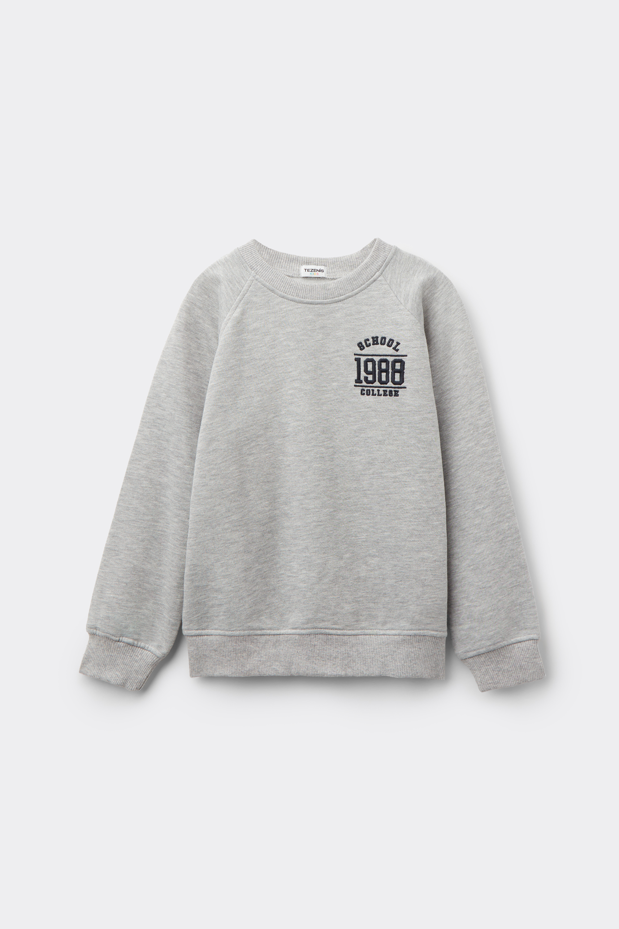 Sweat-Shirt Ras Du Cou Épais Pour Enfants Avec Imprimé