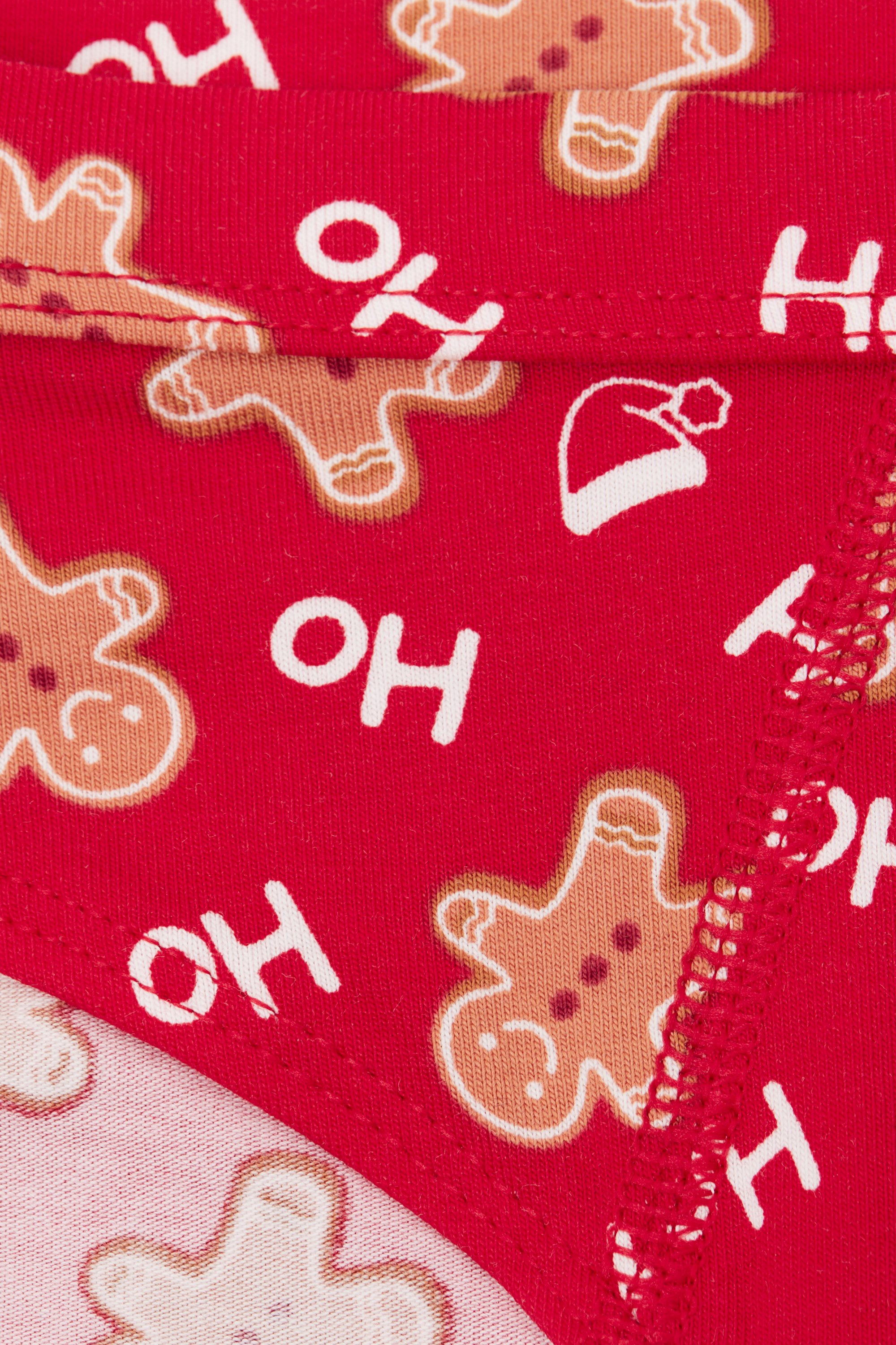 Boys' Christmas Print Cotton Briefs