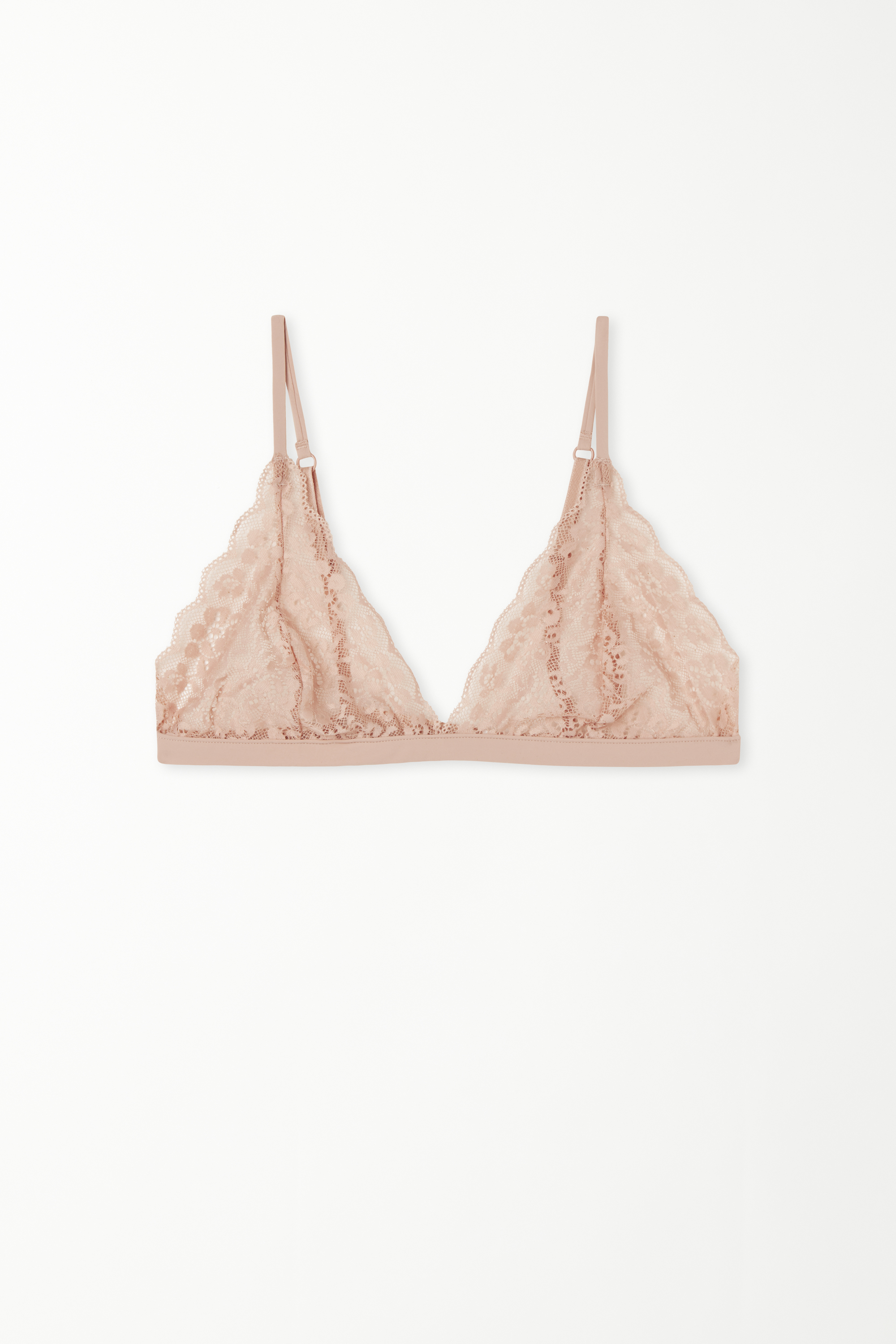 Lisbon Unpadded Recycled Lace Triangle Bra