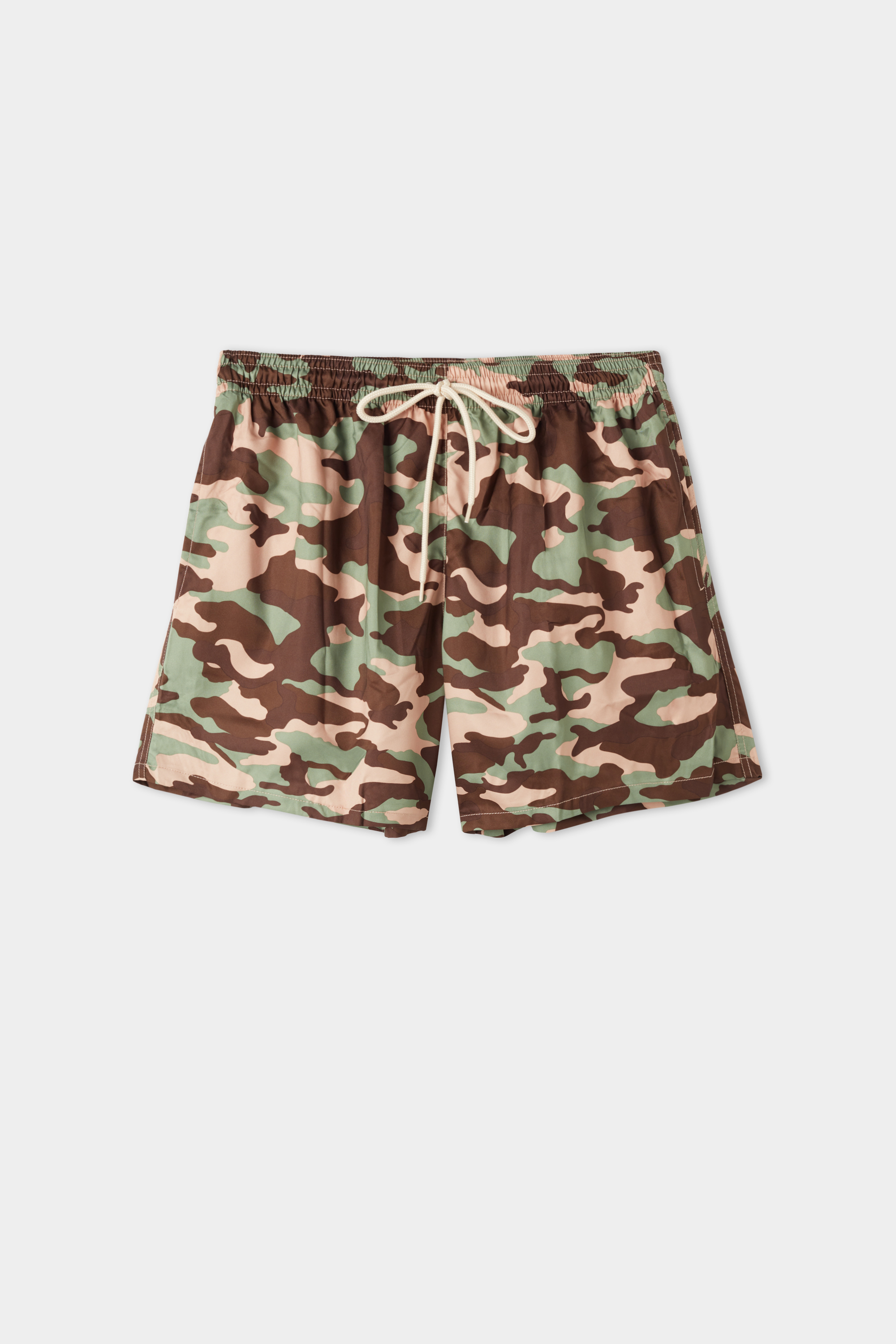 Bade-Boxershorts mit Print