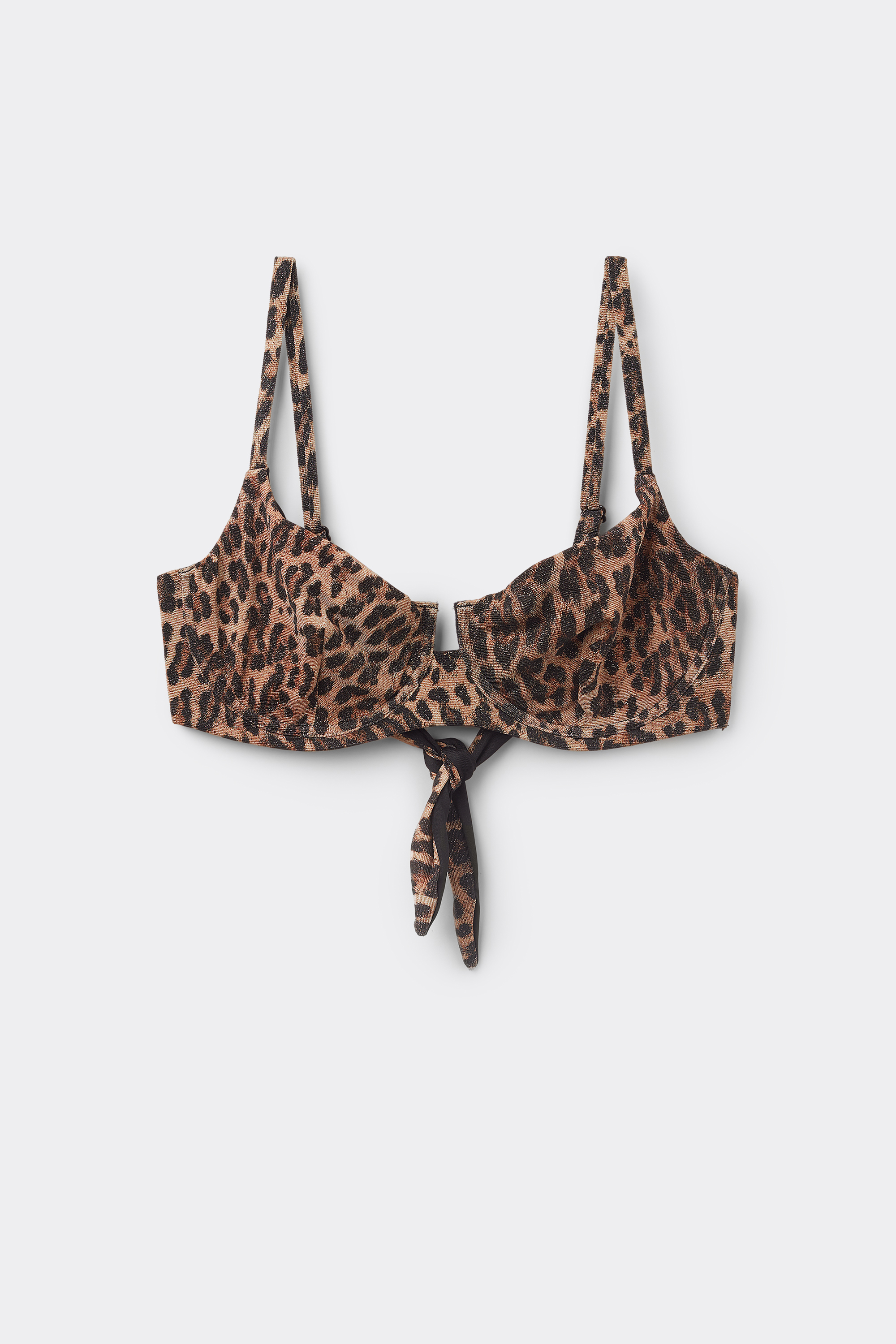 Лиф Бикини Балконет Bright Leopard