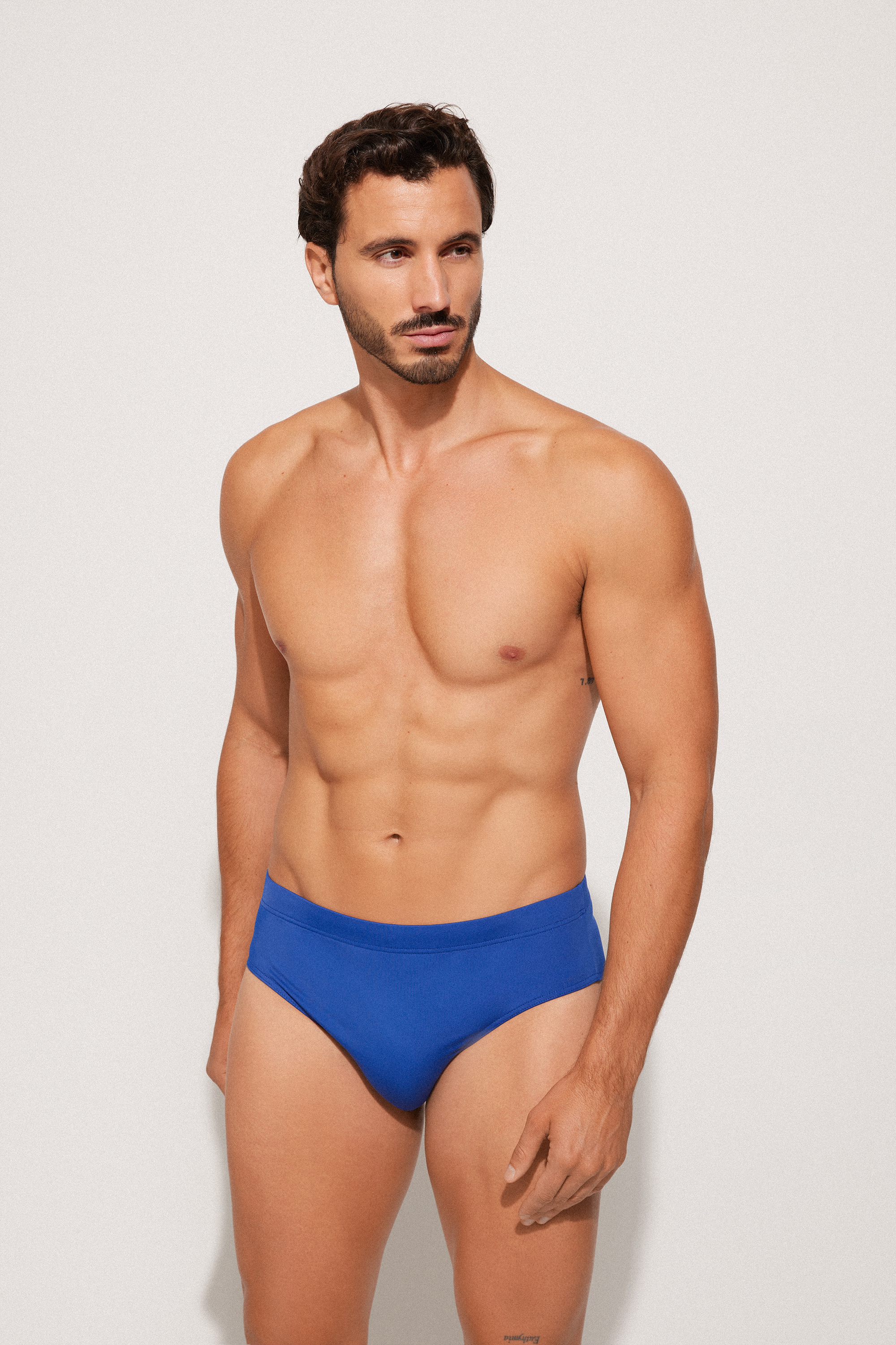 Basic Herren Badeslip aus Mikrofaser