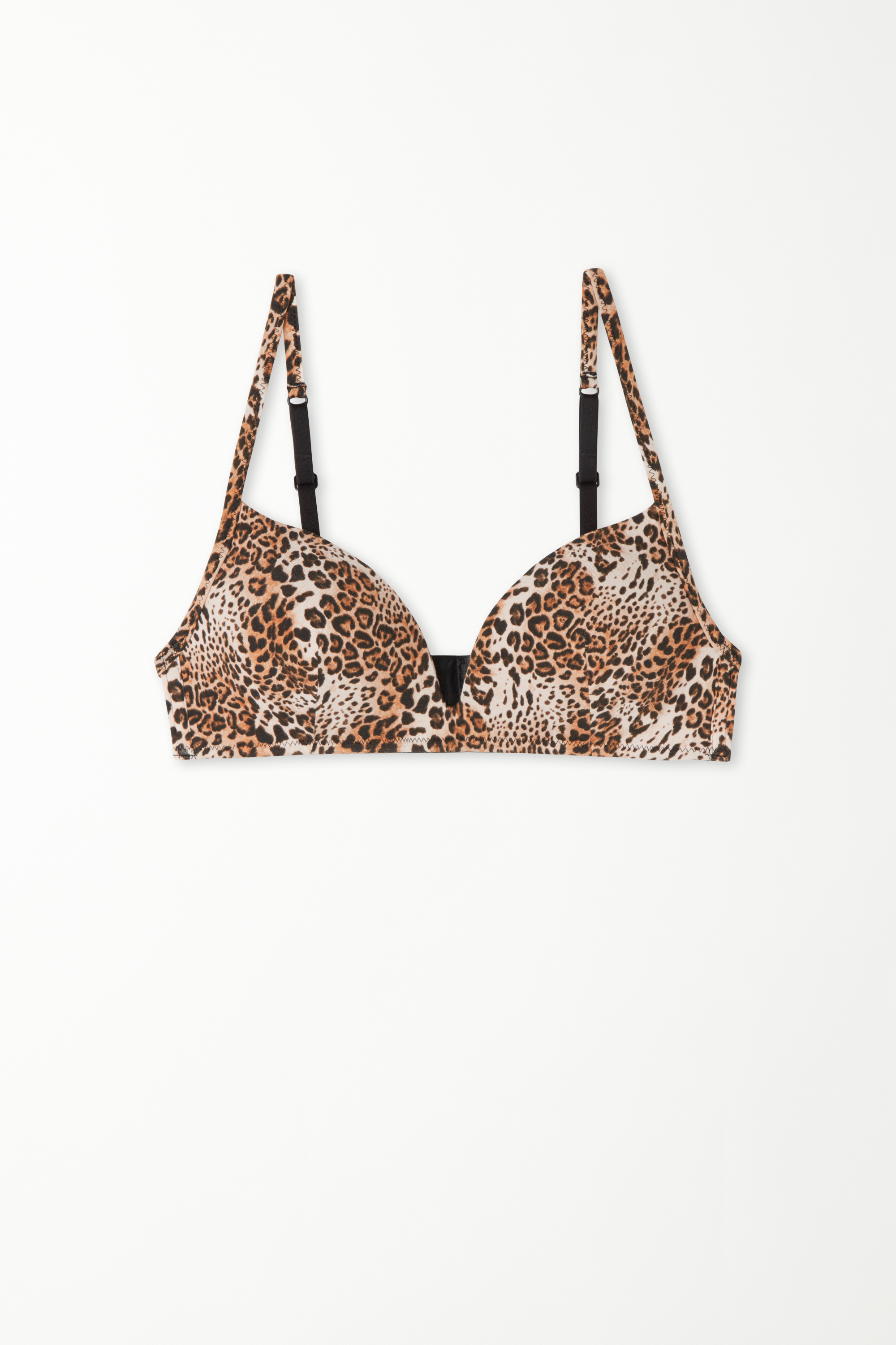 Soutien-gorge London en coton imprimé