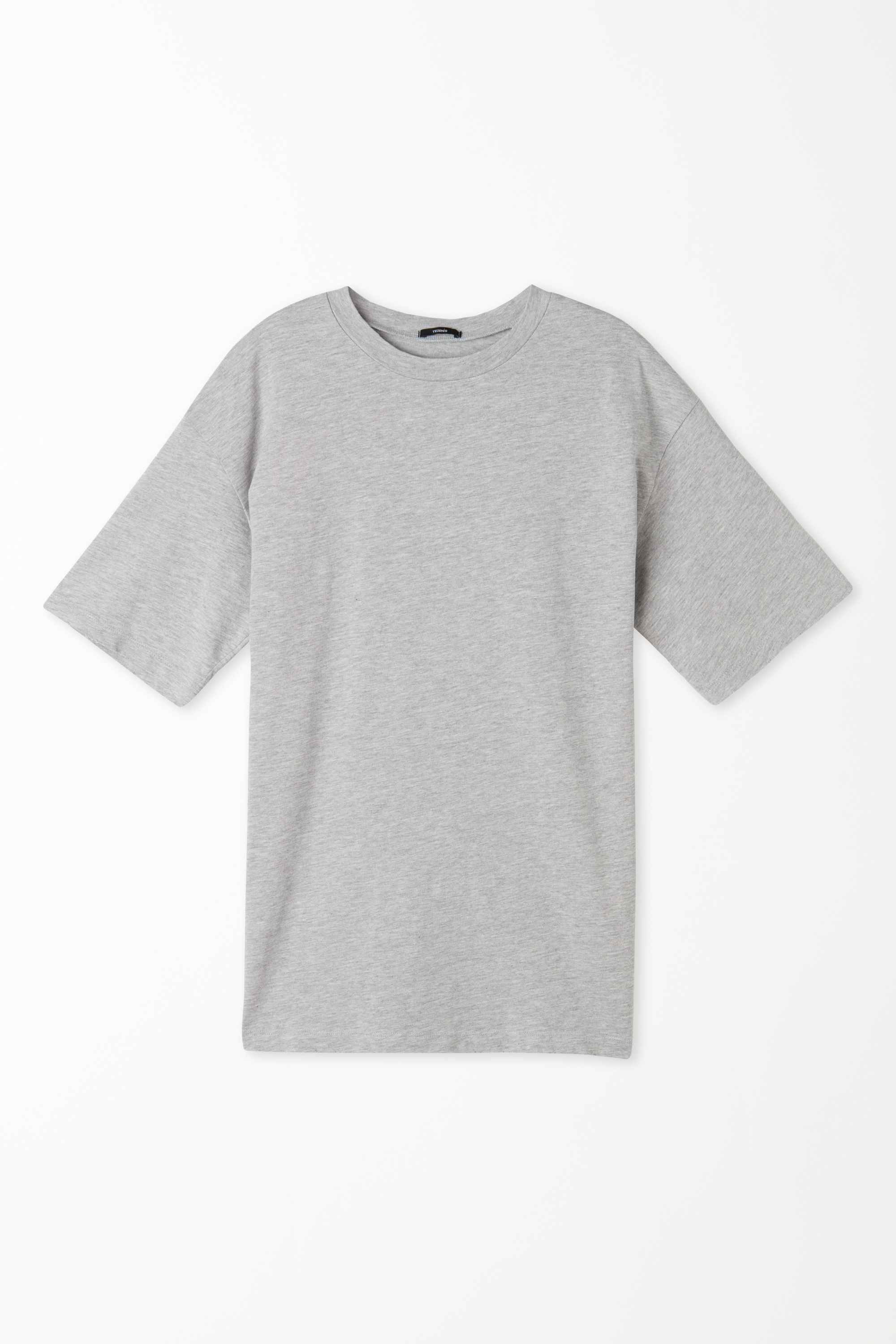 Cotton Round-Neckline T-Shirt