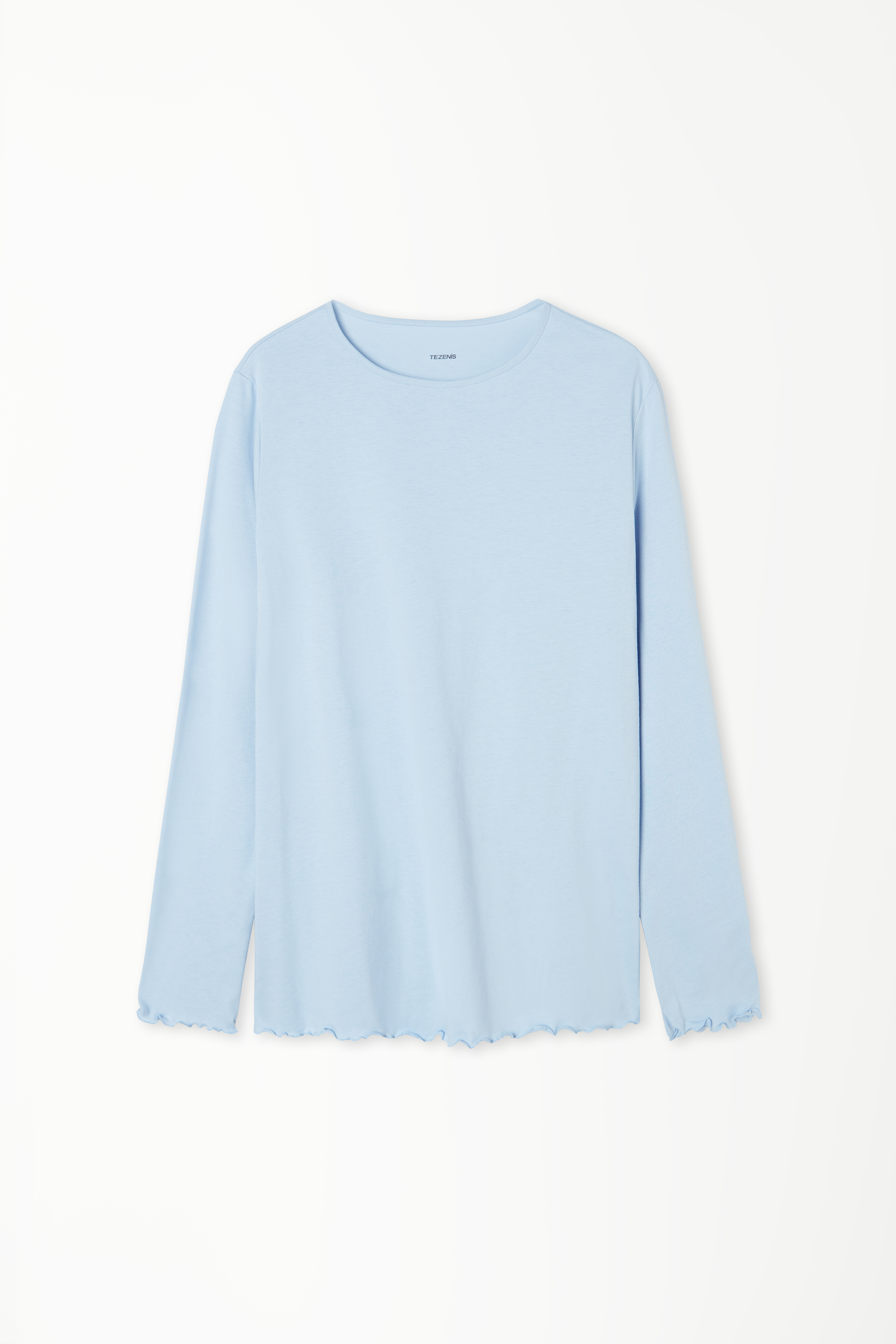 Maglia Cotone Manica Lunga Punto Bambola