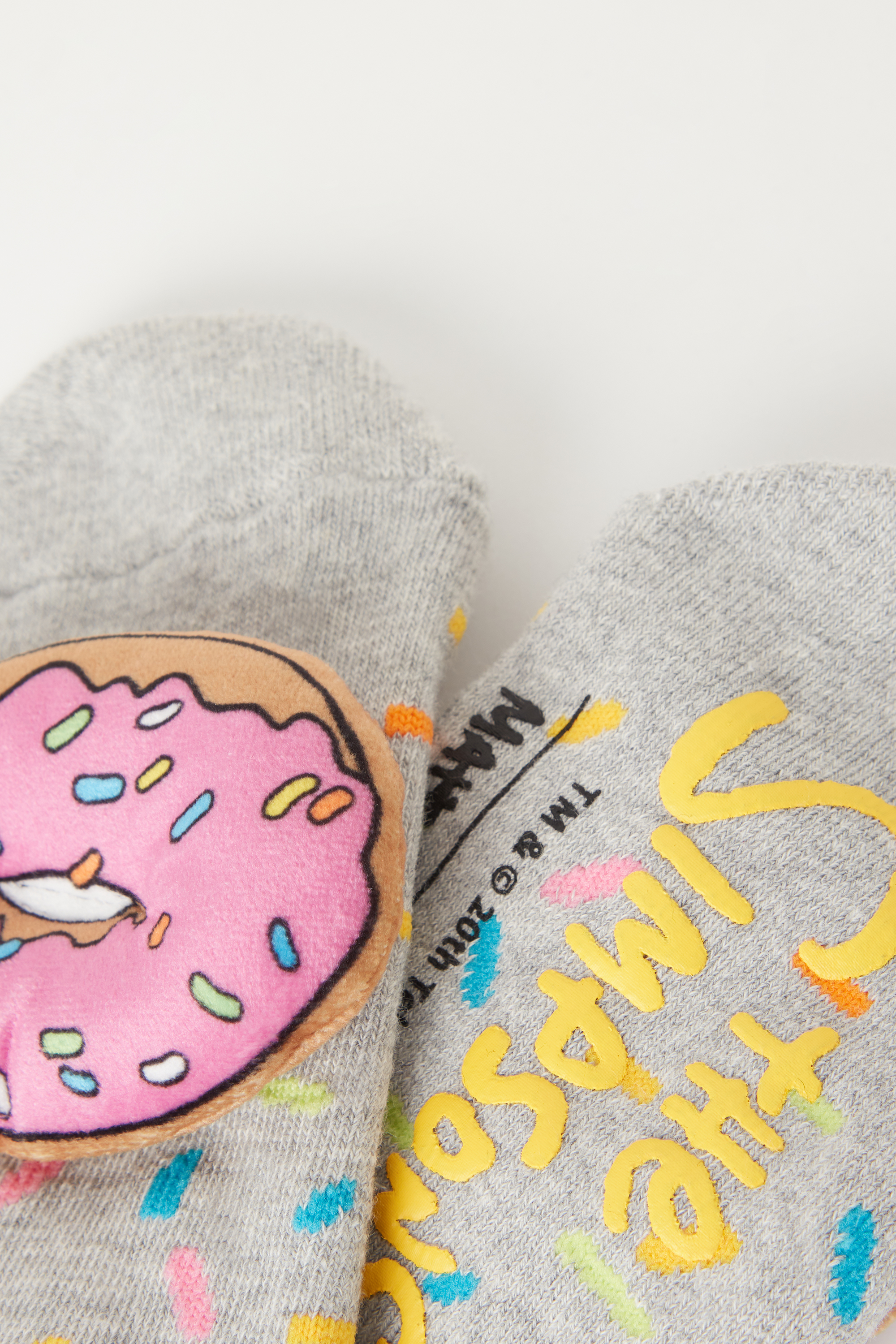 Non-Slip Socks with The Simpsons Print