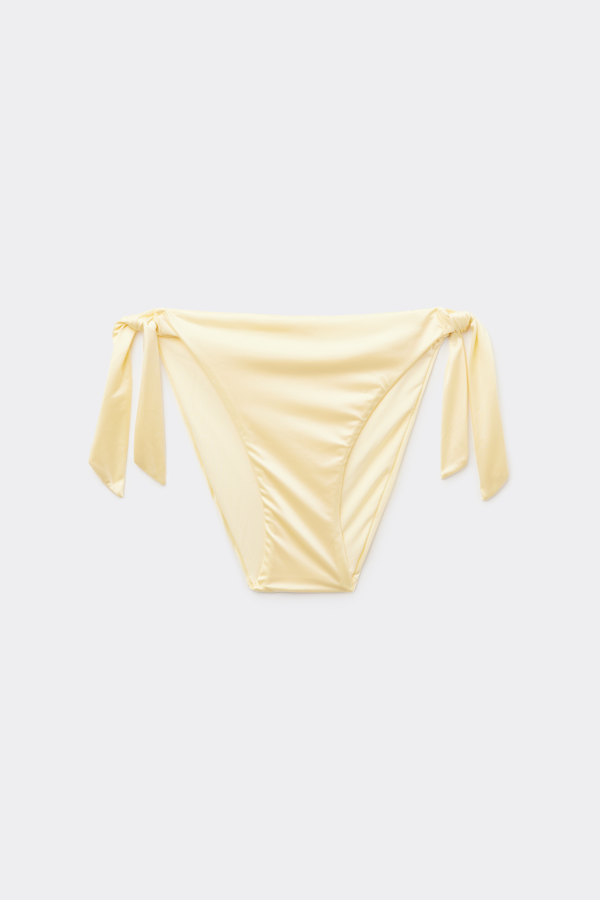 Bikinislip zum Binden Shiny Glam Buttergelb