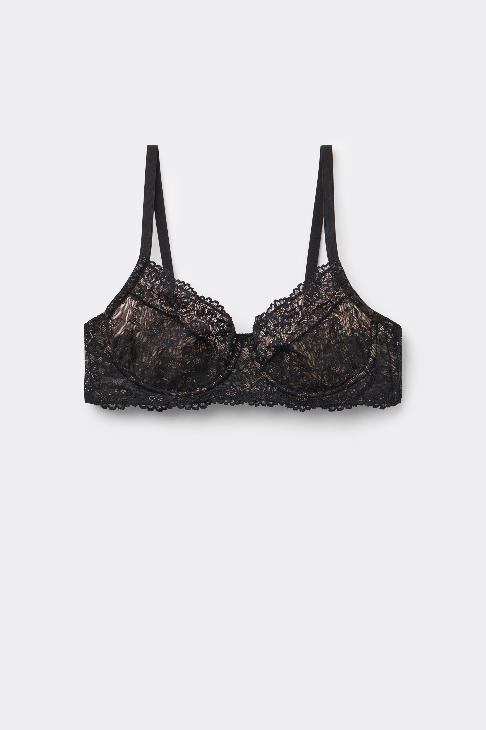 Paris Recycled Lace Unpadded Balconette Bra