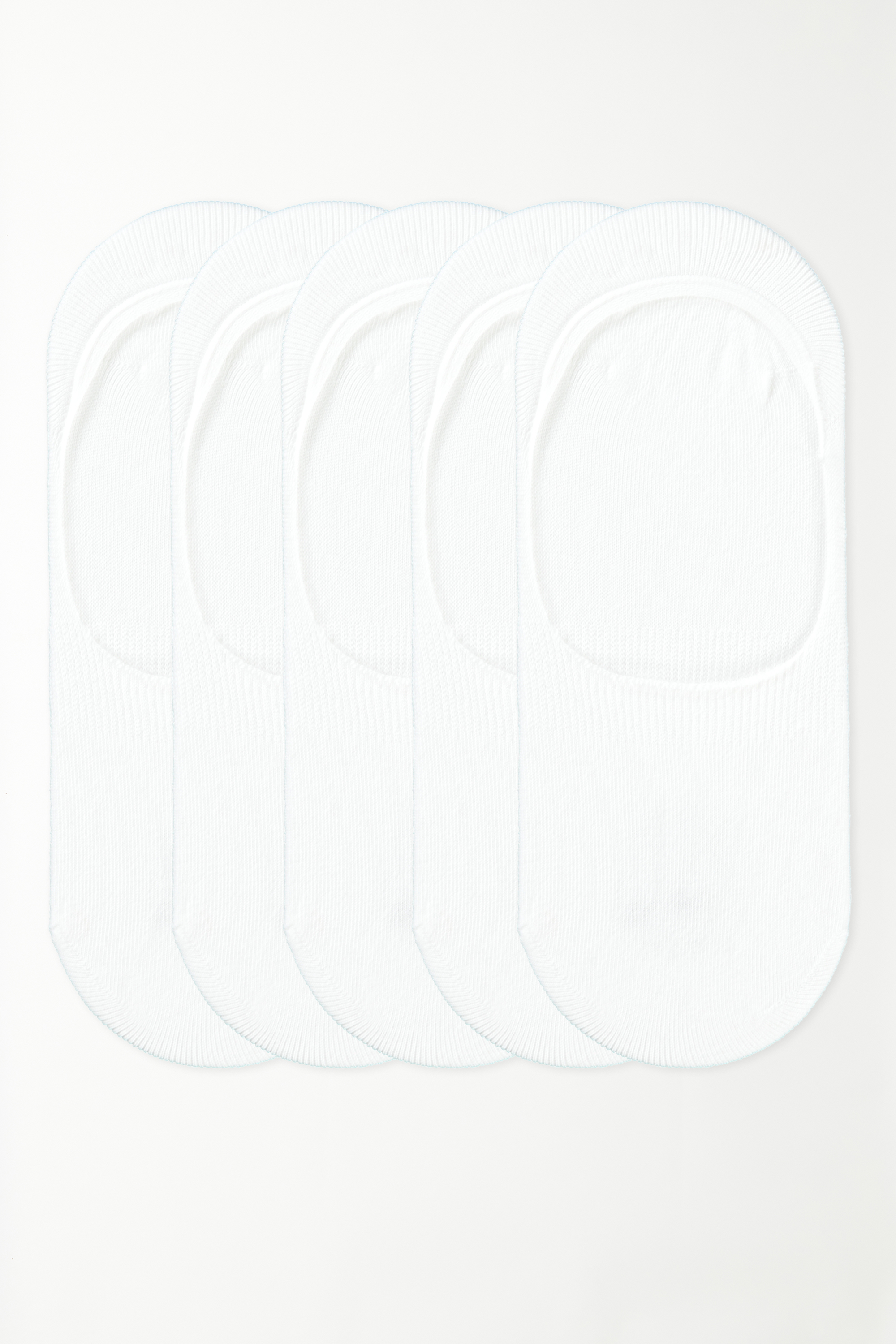 5 X Cotton No-Show Socks